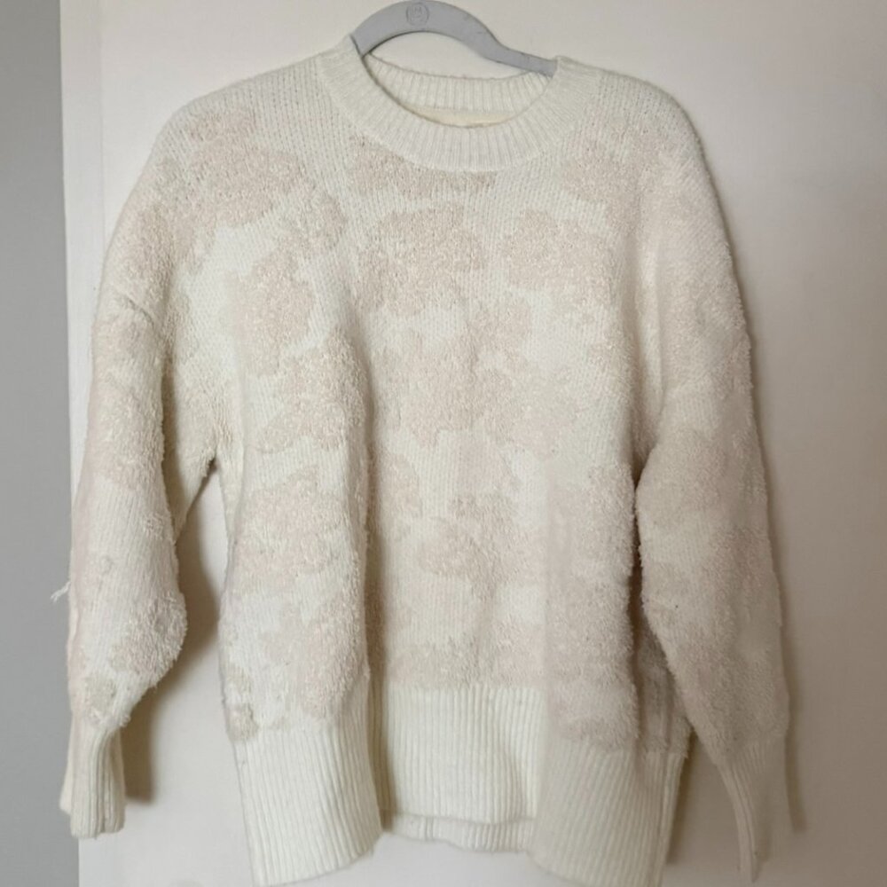 R Drotyle Womens M White Sweater